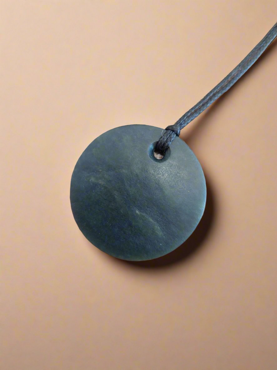 Kopae (Disc) Pounamu Pendant - 6