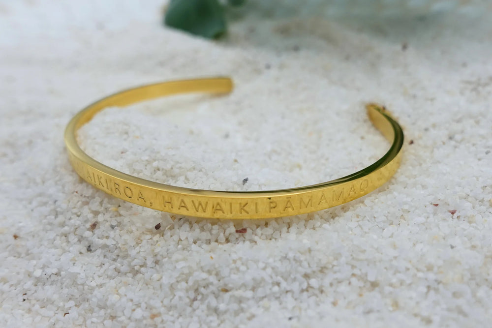 Hawaiki Cuff Bracelet - Rerehua Boutique