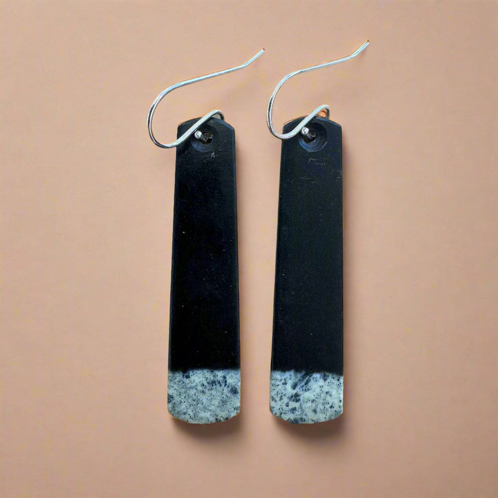 Whakakai Pounamu (Drop Earrings) - 7