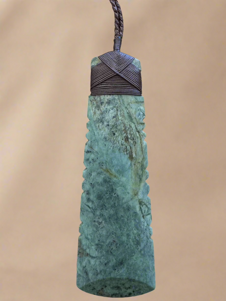 Toki (Notched) Pounamu Pendant - 1