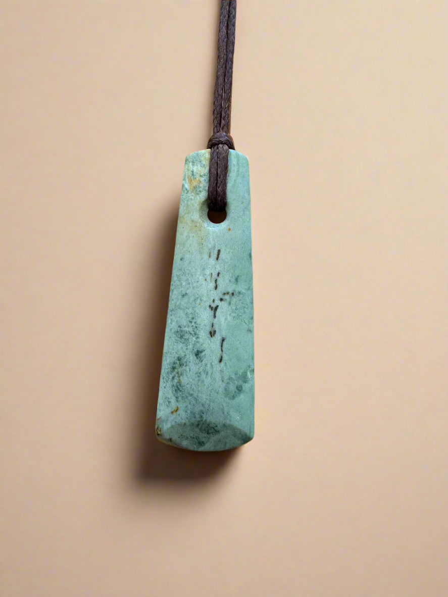 Toki Pounamu Pendant - 6