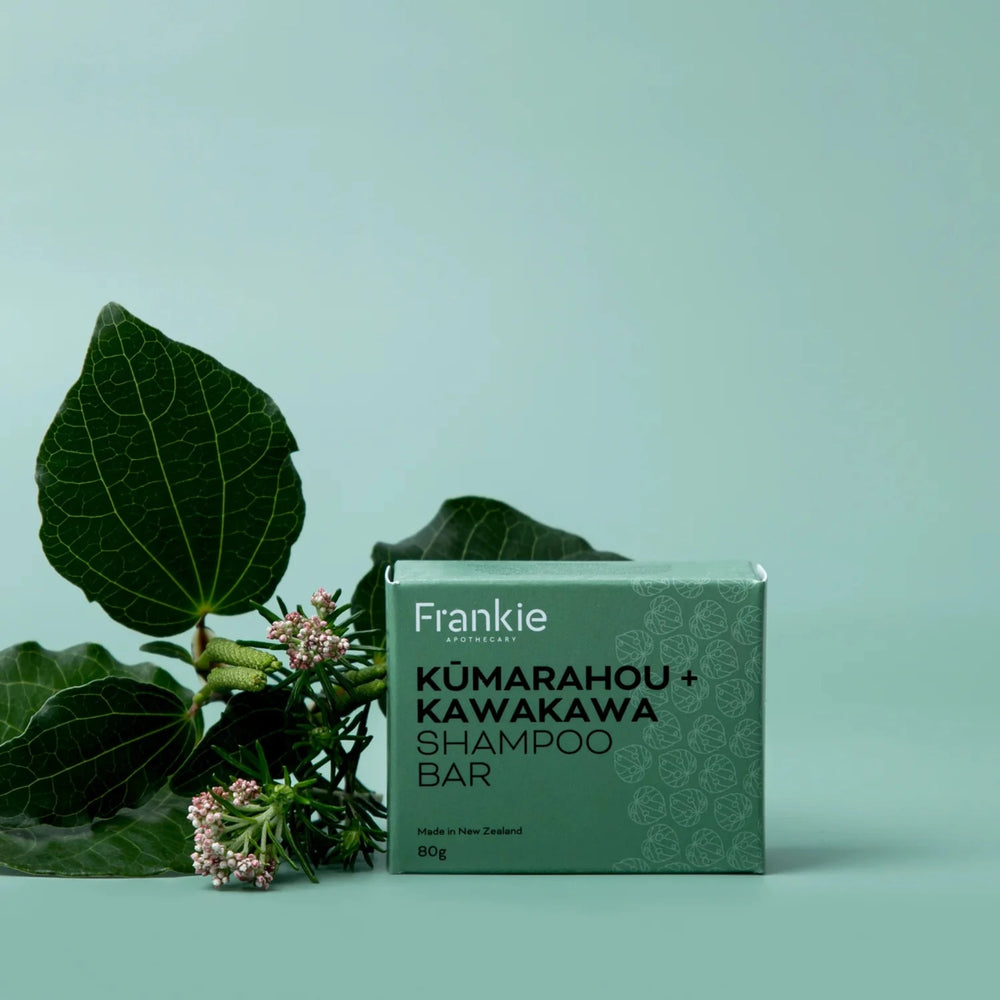 Kūmarahou & Kawakawa Shampoo Bar - Frankie Apothecary