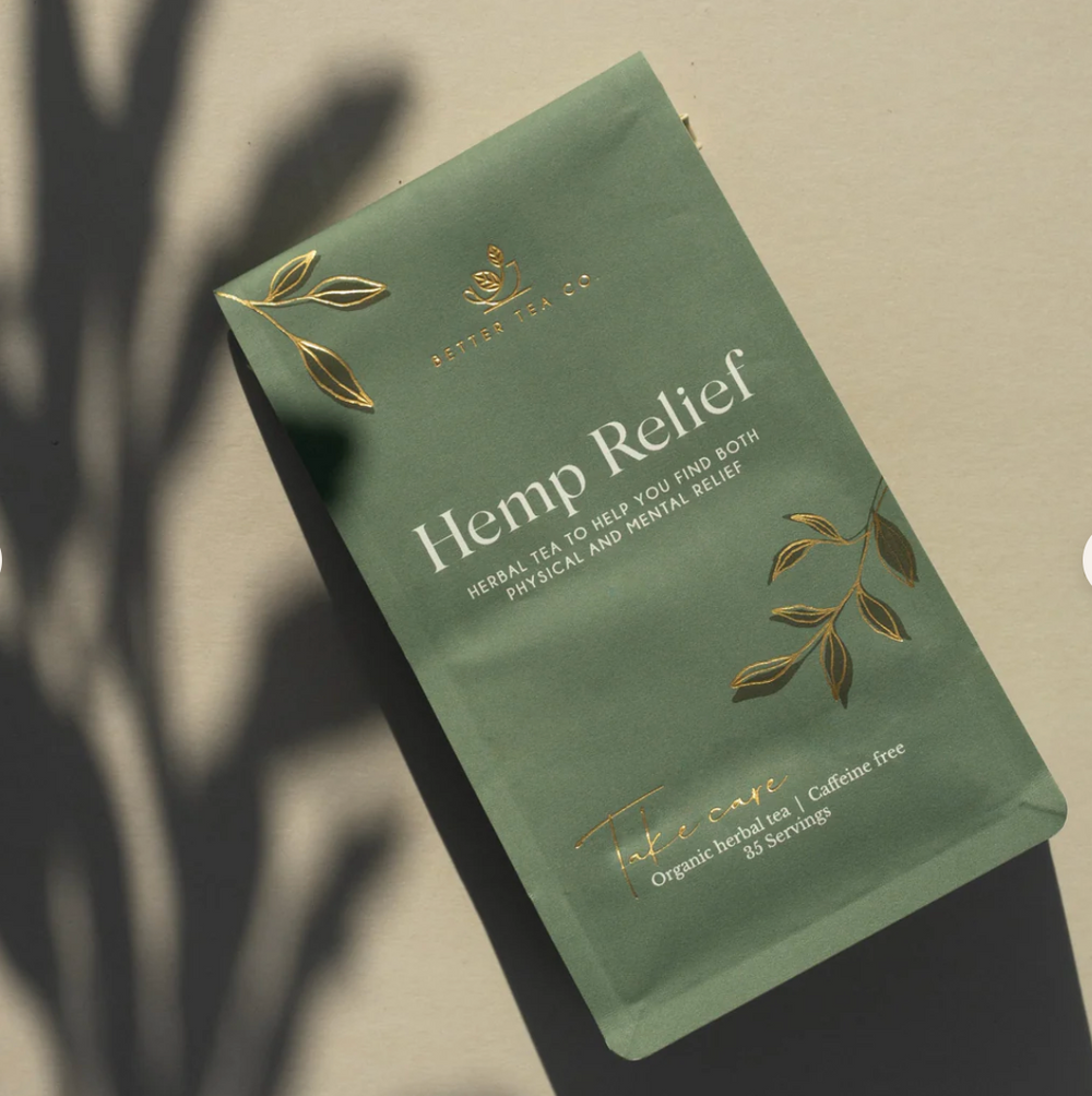 Hemp Relief Pouch - Better Tea Co.