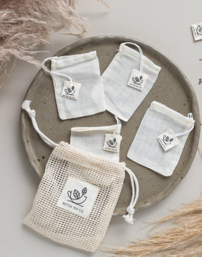 Reusable Cotton Tea Bags - Better Tea Co.