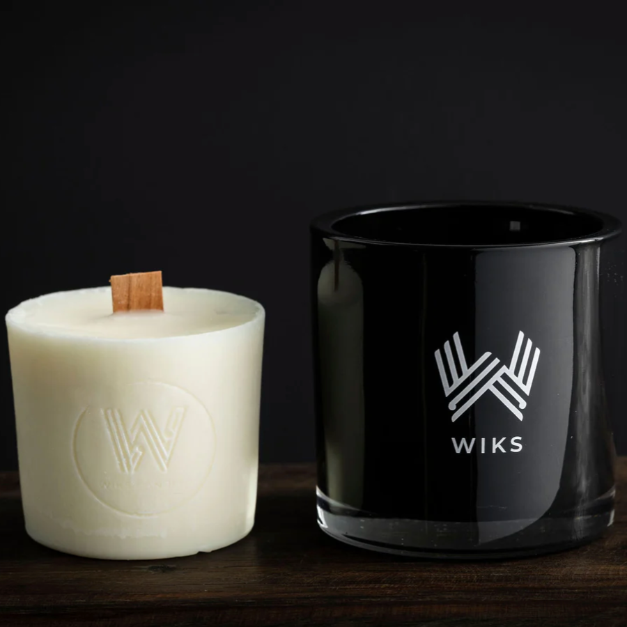 Gift Box (Large Candle + Refill) - Wiks Candles