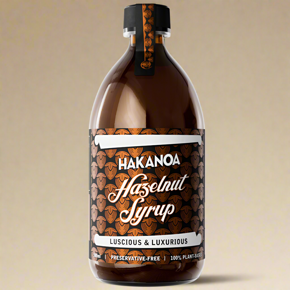 Hazelnut Syrup 300ml - Hakanoa Handmade