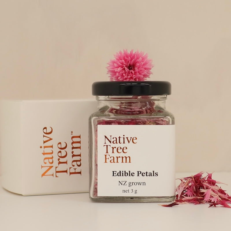 Pink & Red Edible Flower Petals - Native Tree Farm