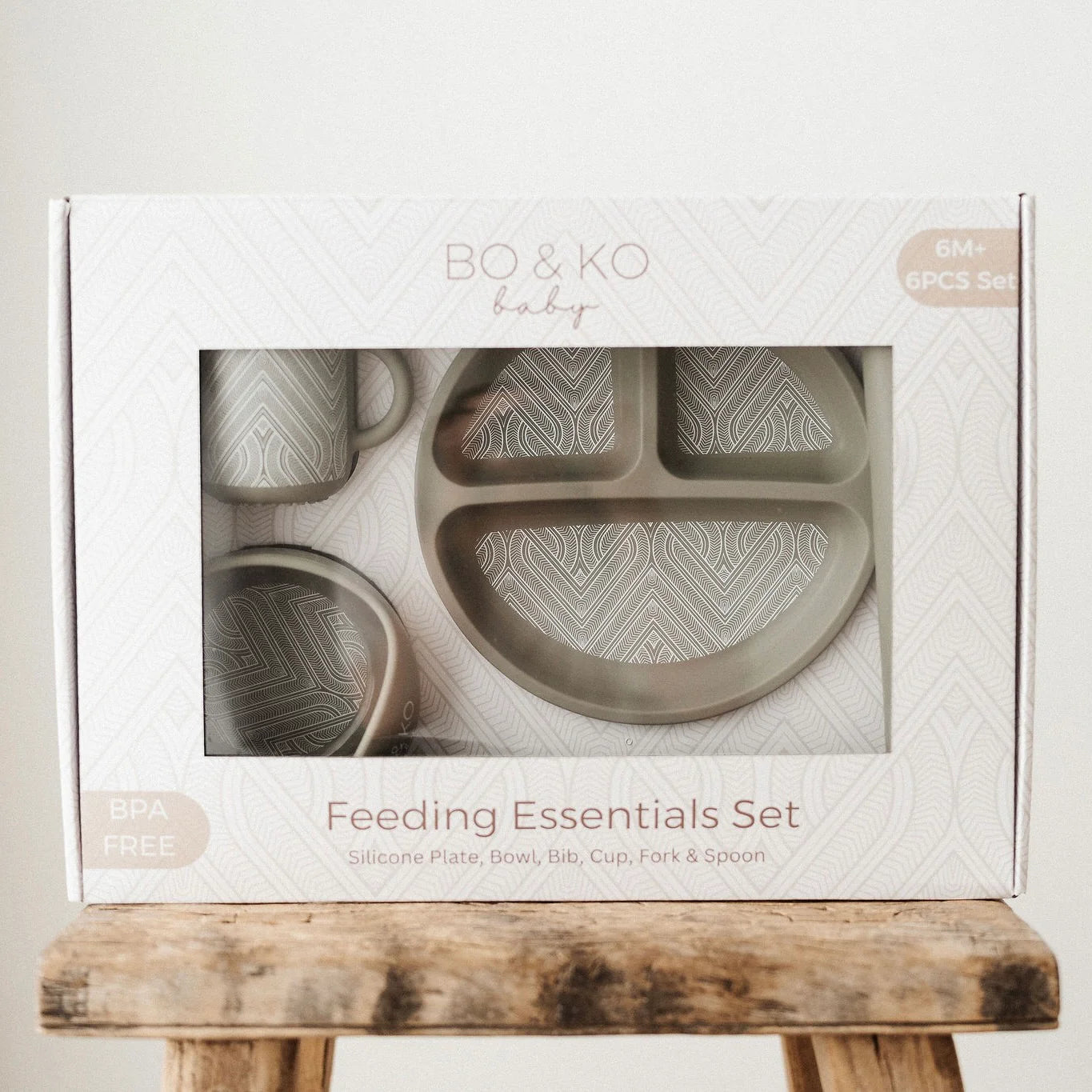 
                  
                    Essentials Feeding Set (6pc) - BO & KO Baby
                  
                