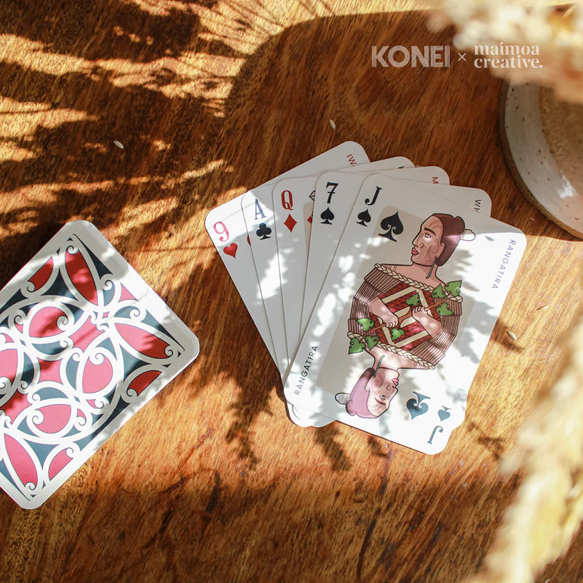 
                  
                    Kāri Māori (Māori Playing Cards) - Konei x Maimoa Creative
                  
                